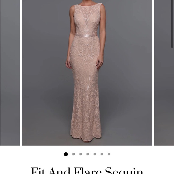 Avery Austin dress 80091 in size 6 petite (never worn) - Picture 1 of 5